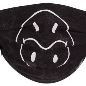 Takashi Murakami Tonari no Smiley-kun Black Face Mask
